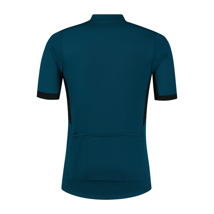 Rogelli Core fietsshirt heren blauw korte mouw achterkant.