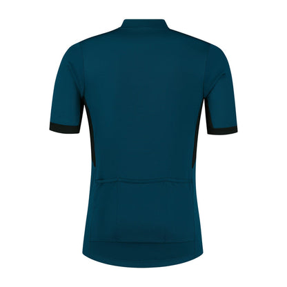 Rogelli Core fietsshirt heren blauw korte mouw achterkant.