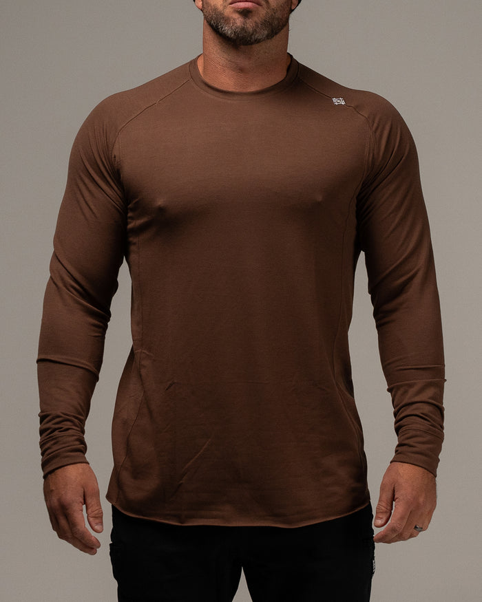 CORE LONGSLEEVE - BROWN