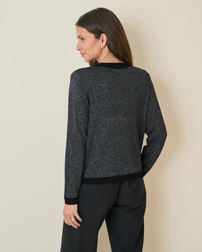 Crystal Short Style Sparkle Cardigan