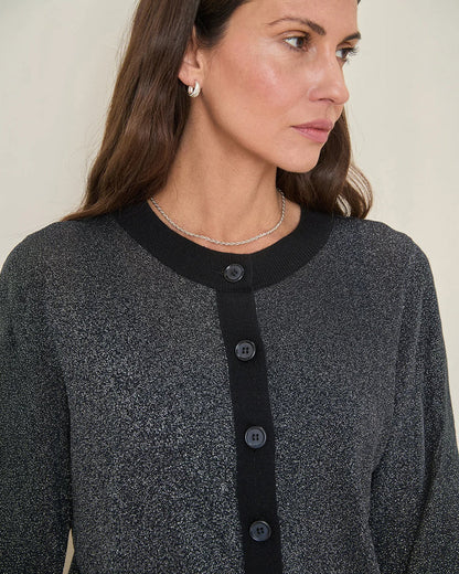 Crystal Short Style Sparkle Cardigan