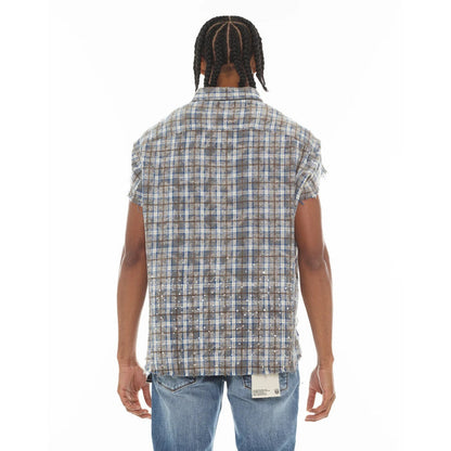 Cult of Individuality - Sleeveless Woven Shirt - Clique Apparel