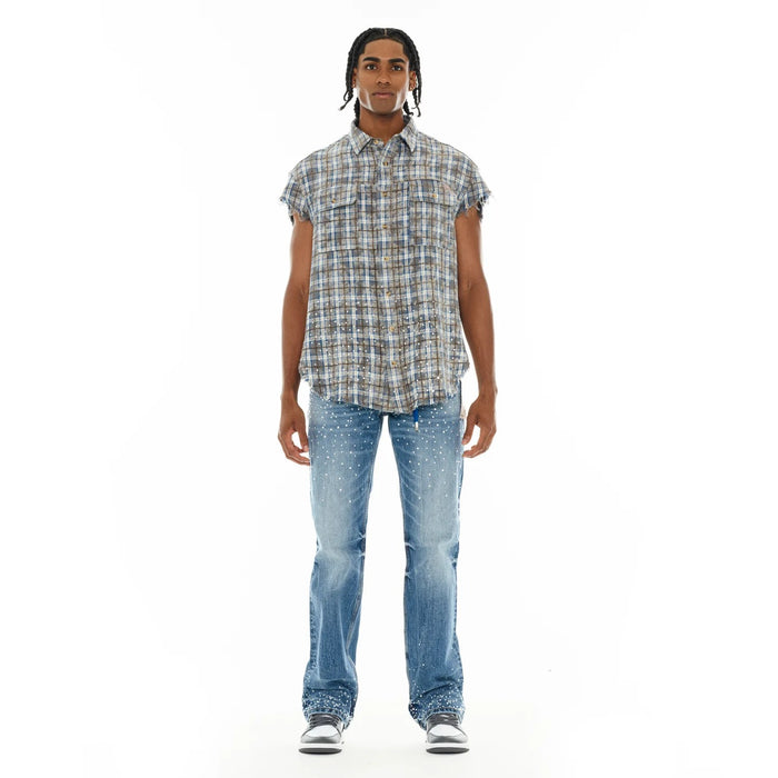 Cult of Individuality - Sleeveless Woven Shirt - Clique Apparel