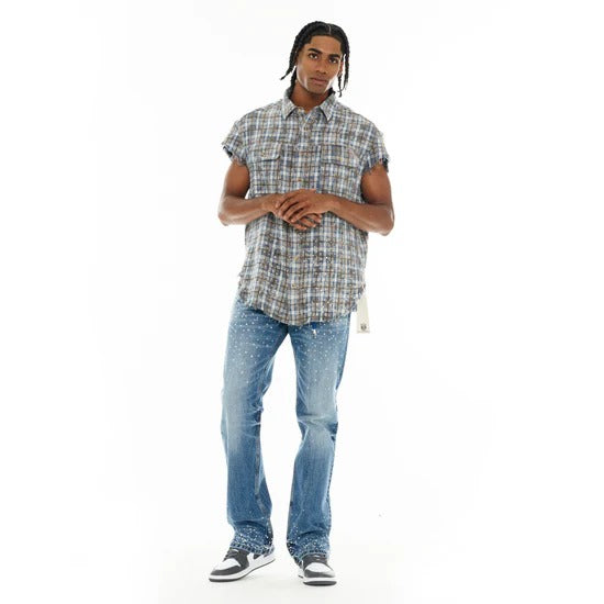 Cult of Individuality - Sleeveless Woven Shirt - Clique Apparel
