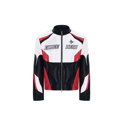 DENO LEATHER JACKET by CRUX