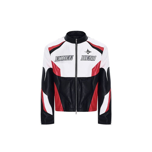 DENO LEATHER JACKET by CRUX