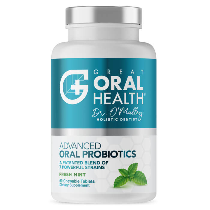 Dental Oral Probiotics with BLIS K12 & M18 – 7 Strains, 6 Billion CFU (Mint Flavor)