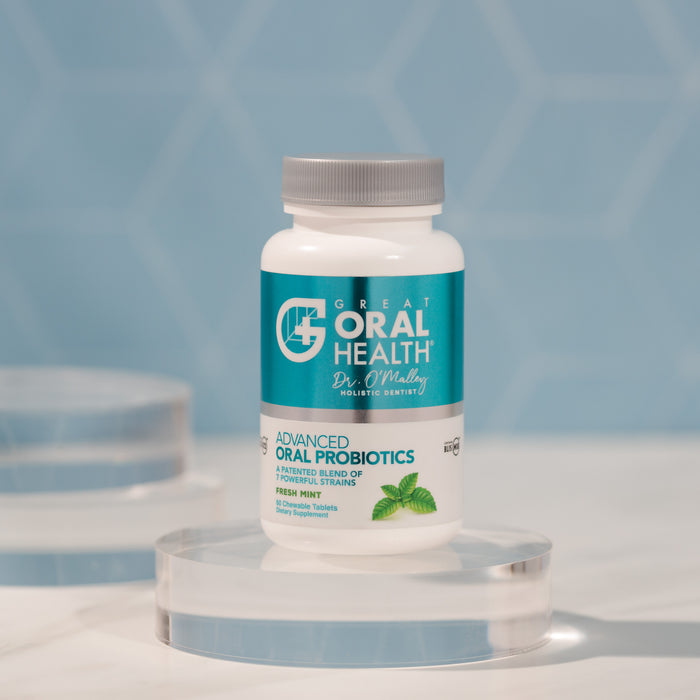 Dental Oral Probiotics with BLIS K12 & M18 – 7 Strains, 6 Billion CFU (Mint Flavor)