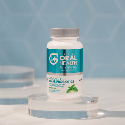 Dental Oral Probiotics with BLIS K12 & M18 – 7 Strains, 6 Billion CFU (Mint Flavor)
