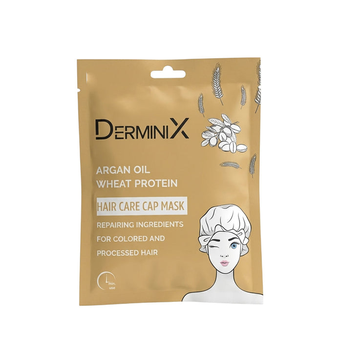 ديرمينيكس قناع ورقي للشعر ارجان وبروتين - Derminix Argan & Protein Hair Sheet Mask