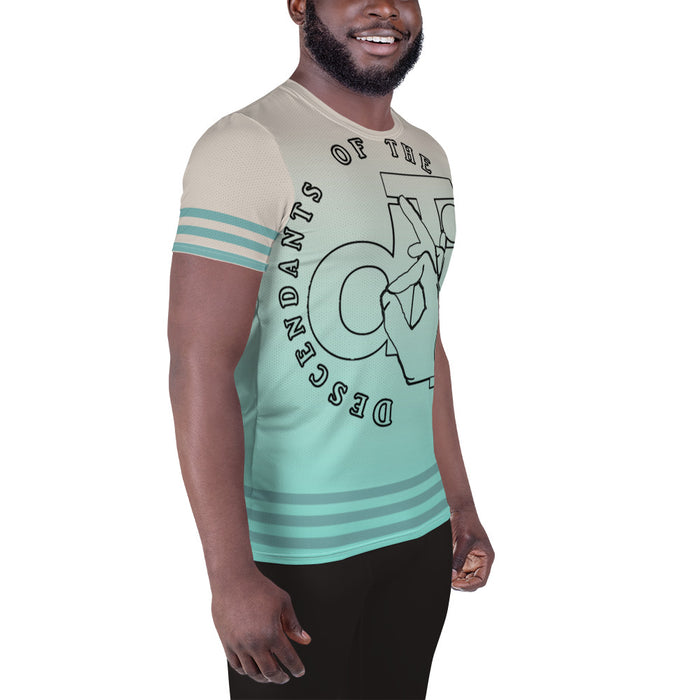 Descendants of the Island Seaworth Men's Athletic T-shirt