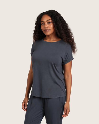 Downtime Lounge Top - Storm