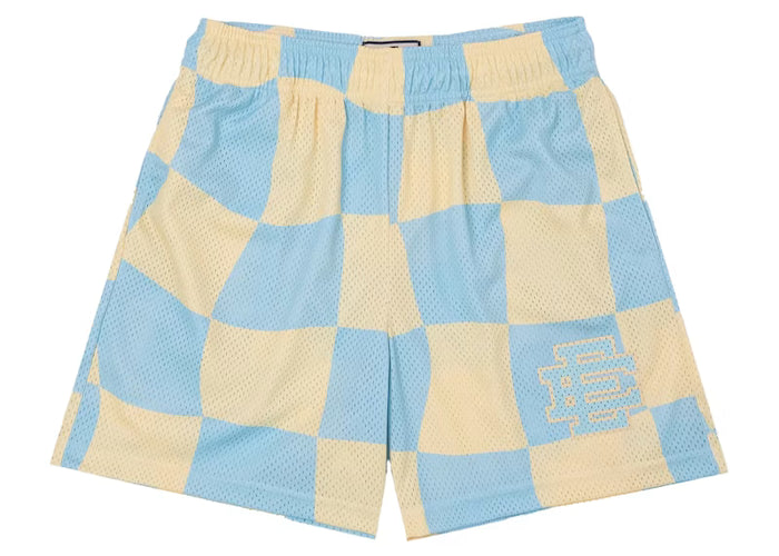 EE Shorts - Basic Core - Blue Yellow Wavy Flag