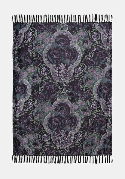 Effie Velvet Tassel Blanket