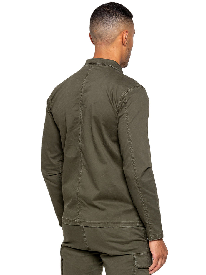 EZOS611 Copy of Enzo | Mens Cargo Overshirt Jacket ENZO RAWDENIM