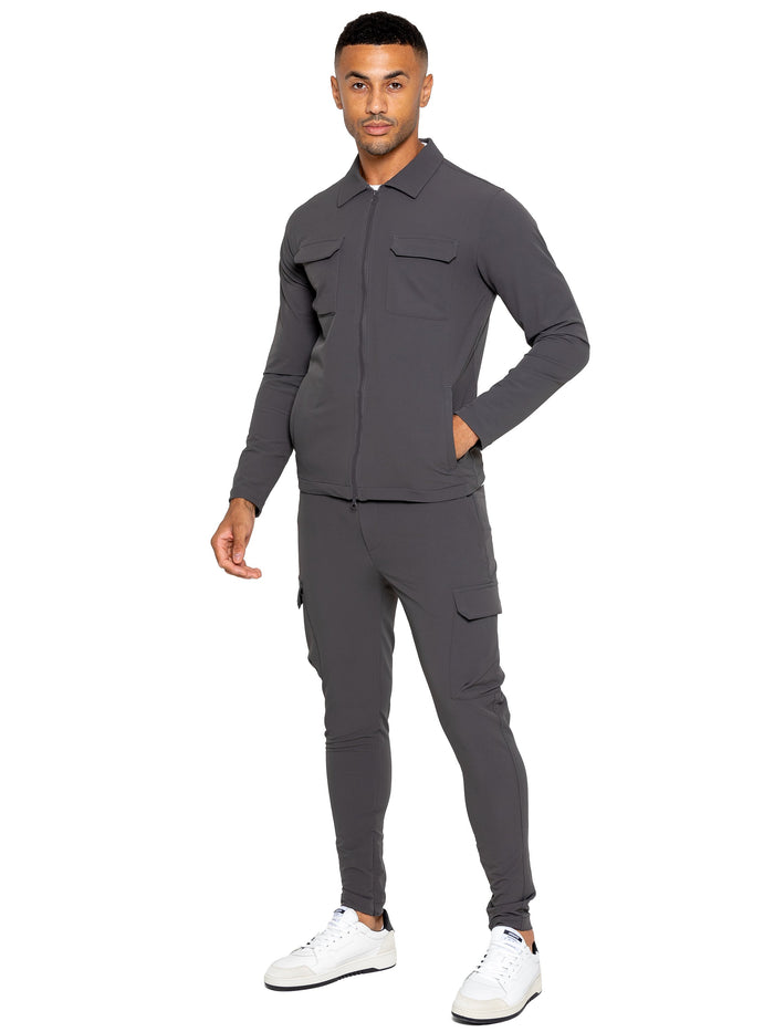 MJK1 JACKET & MCP2 PANT Enzo | Mens Cargo Shacket Tracksuit Set (Copy) ENZO RAWDENIM