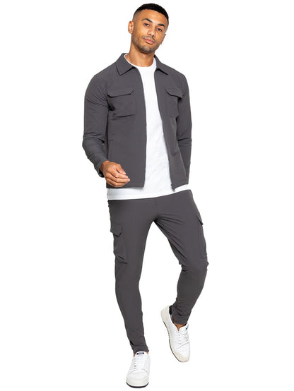 MJK1 JACKET & MCP2 PANT Enzo | Mens Cargo Shacket Tracksuit Set (Copy) ENZO RAWDENIM