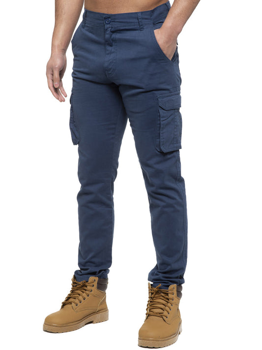 EZ425 Copy of Enzo | Mens Cargo Straight Fit Jeans ENZO RAWDENIM