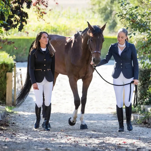 Equitheme Childrens Athens Competition Jacket - Black - 12