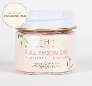 FarmHouse Fresh Facial Mousse Full Moon Dip Illumination w/ Retinol + Peptides