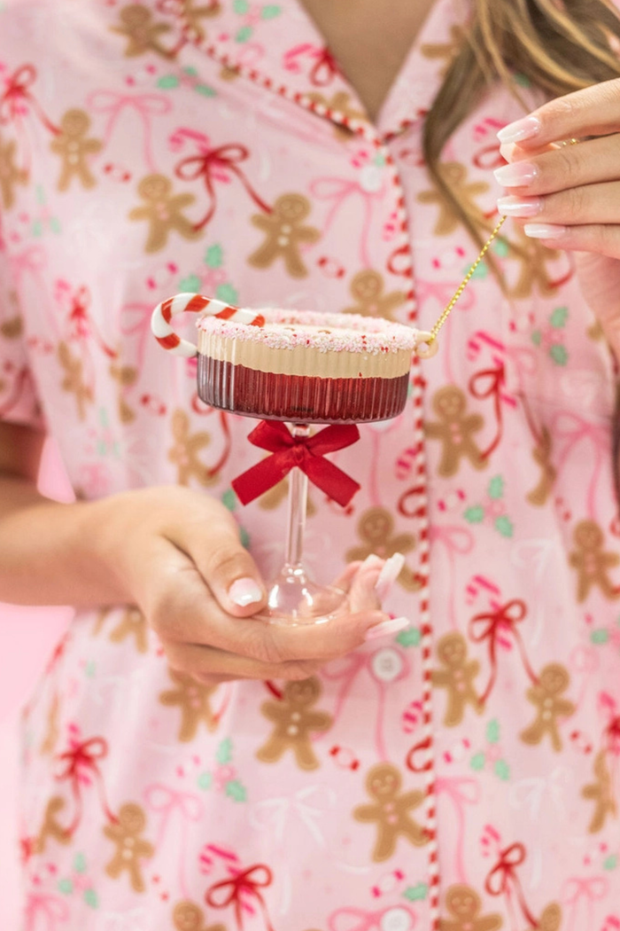 FINAL SALE: Espresso Martini Christmas Ornament