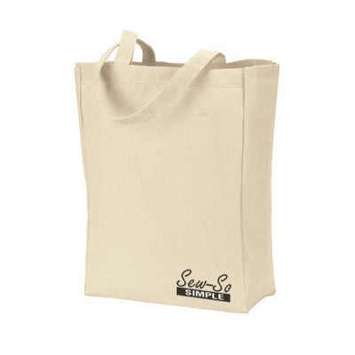 Gemline All-Purpose Tote - Natural - EZ Corporate Clothing