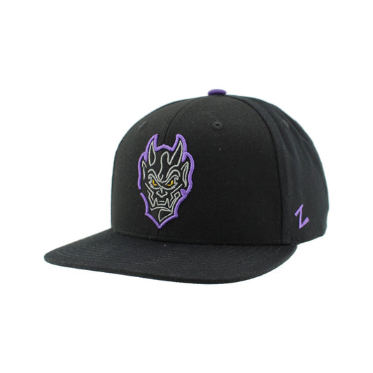 Greensboro Gargoyles Z11 Black Openlate Neon Hat
