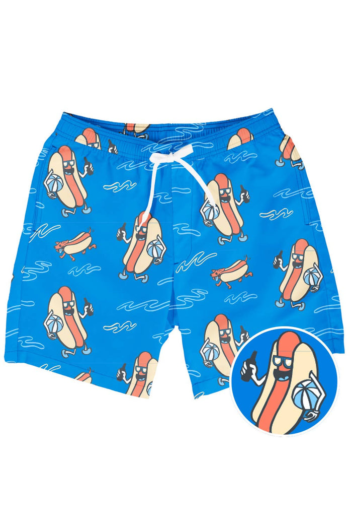 Hot Dog Swim Trunks - Intimate Whispers