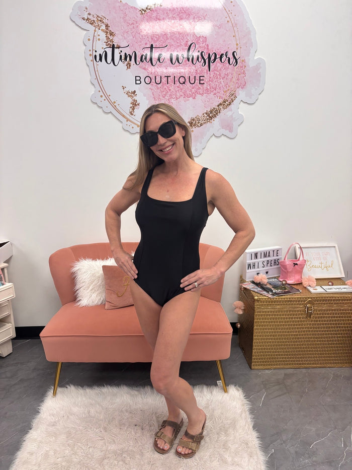 Jayden Square Neck One Piece Swim - Intimate Whispers