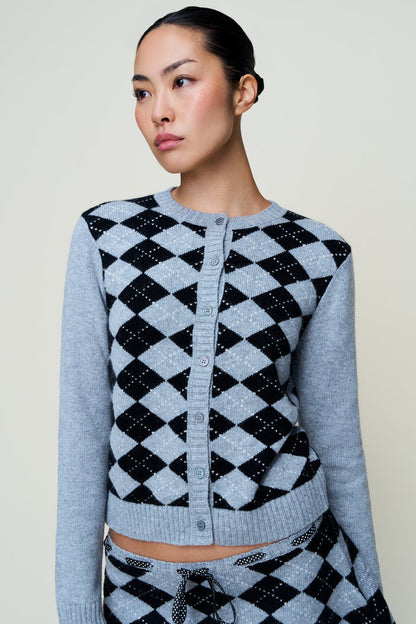 June Relaxed Wool Cardigan