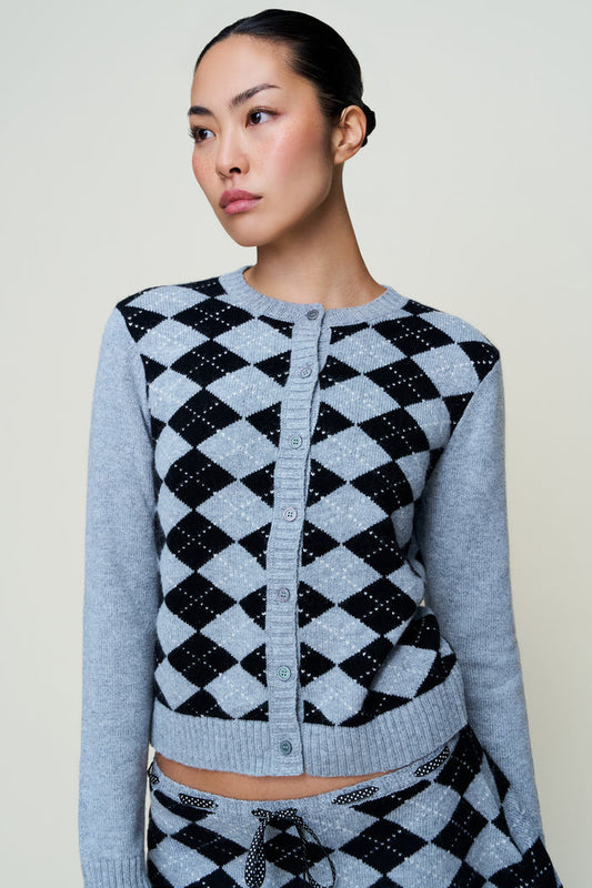 June Relaxed Wool Cardigan