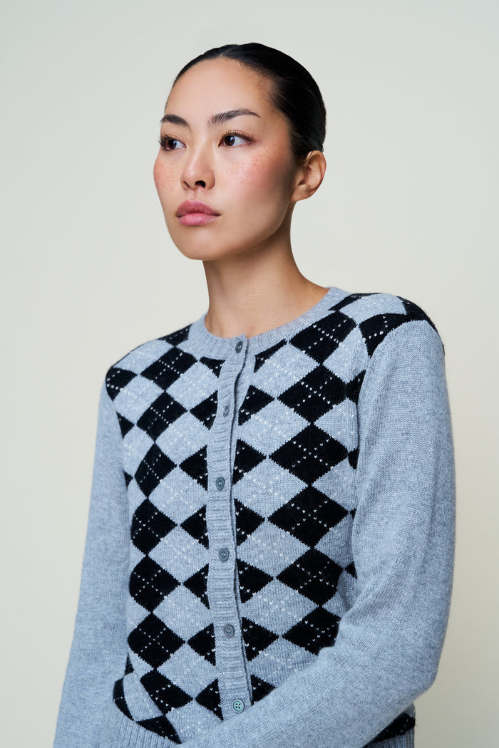 June Relaxed Wool Cardigan