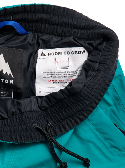 Product image of Kids' Burton Melter Plus 2L Pants[Variant:Pacific Teal / True Black]