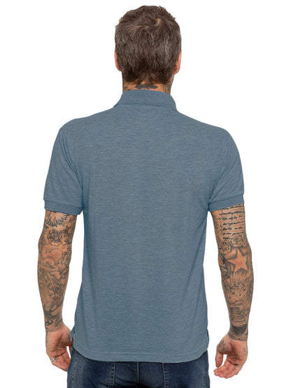 KZPL105 Copy of Mens Kruze Clothing | Mens Pique Polo T-Shirt KRUZE RAWDENIM