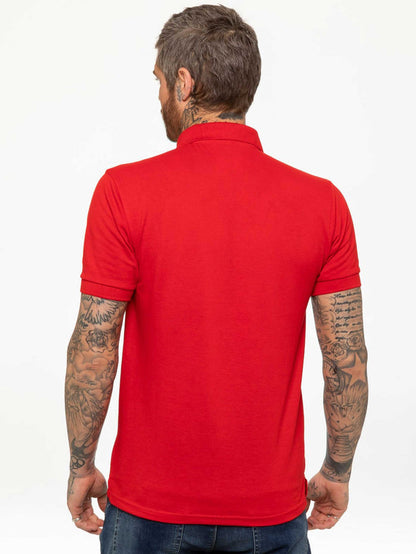 KZPL105 Copy of Mens Kruze Clothing | Mens Pique Polo T-Shirt KRUZE RAWDENIM