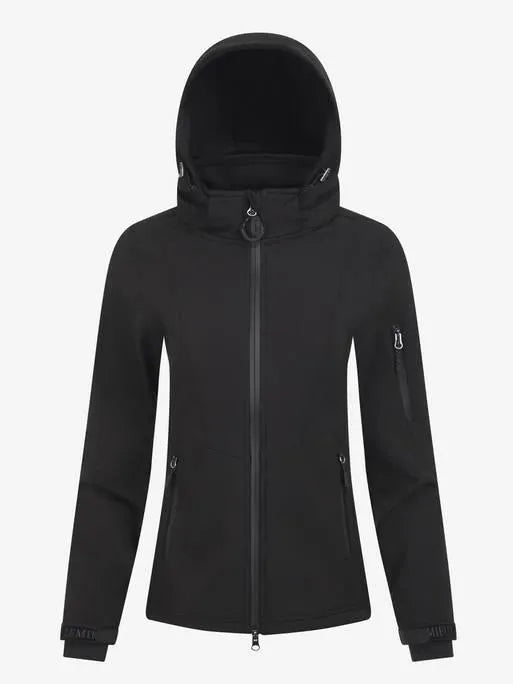 LeMieux Ladies Elite Celine Soft Shell Jacket - Black - UK 06