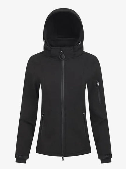 LeMieux Ladies Elite Celine Soft Shell Jacket - Black - UK 06