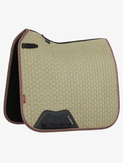LeMieux SS24 Classique Suede Dressage Square - Fern - Large