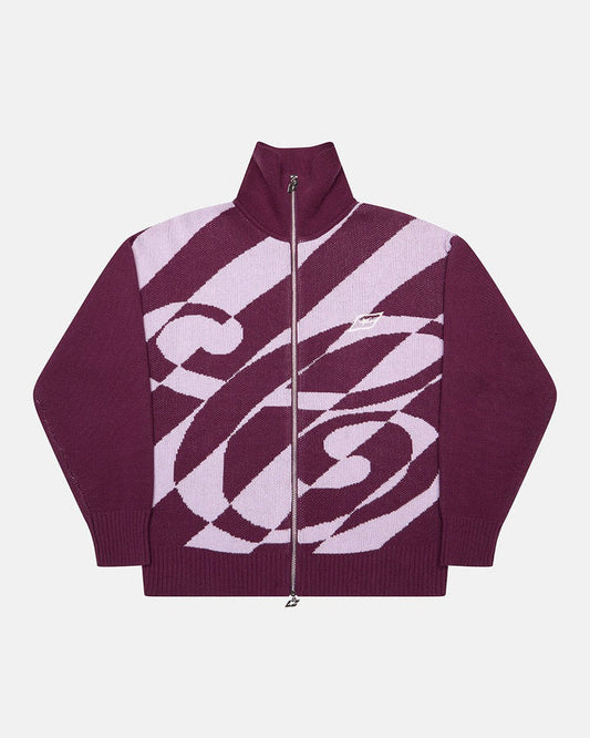 LINES FUSION KNIT PINK & PURPLE - COLD CULTURE
