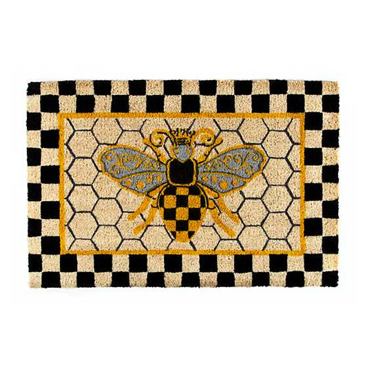 Mackenzie Childs Queen Bee Entrance Mat