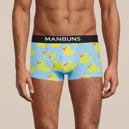 Men's Duckies Boxer Trunk with Pouch - Intimate Whispers