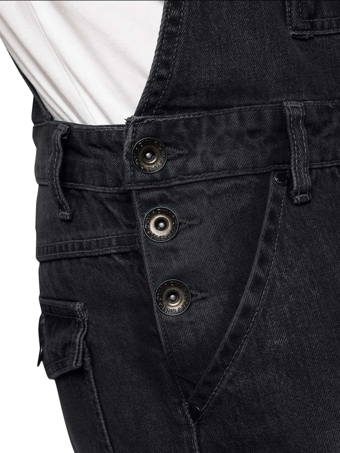 EZD390 Copy of Enzo | Designer Mens Fashionable Denim Overall Dungarees  | Enzo Designer Menswear ENZO RAWDENIM
