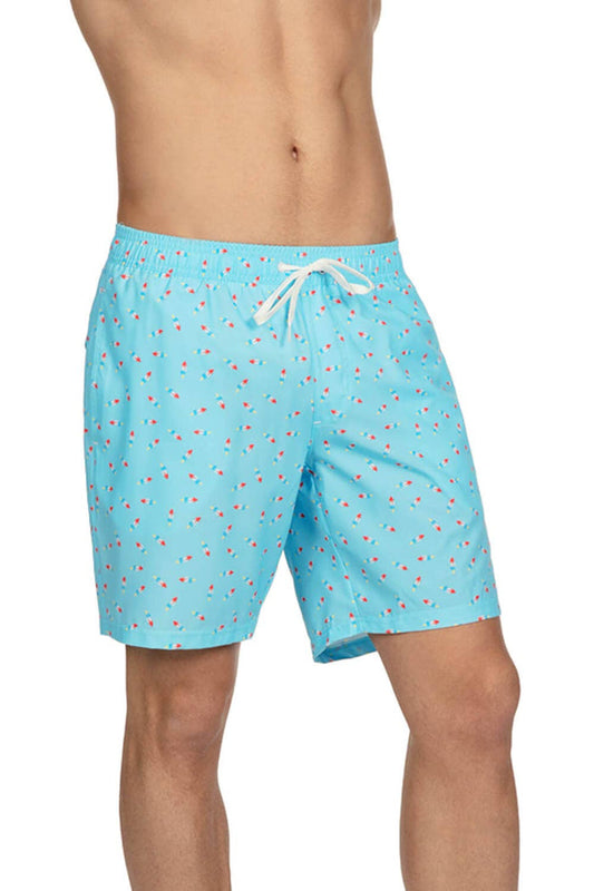 Men's Patriotic Pops Stretch Swim Trunks - Intimate Whispers