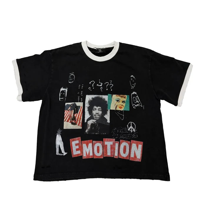 Mixed Emotion - Static Tee - Black