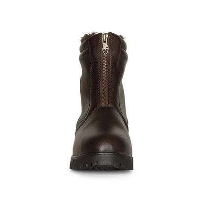 Moretta Atri Zip Country Boots - Brown - 4/37