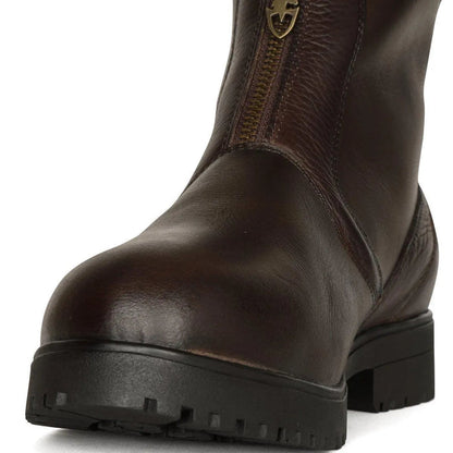 Moretta Atri Zip Country Boots - Brown - 4/37
