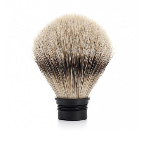 MÜHLE Traditional, Rocca, & Hexagon Replacement Silvertip Badger Brush Head