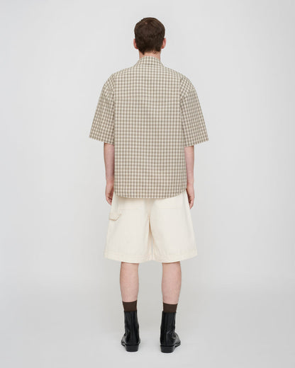 Nahui - Shirt - Creme/Grey