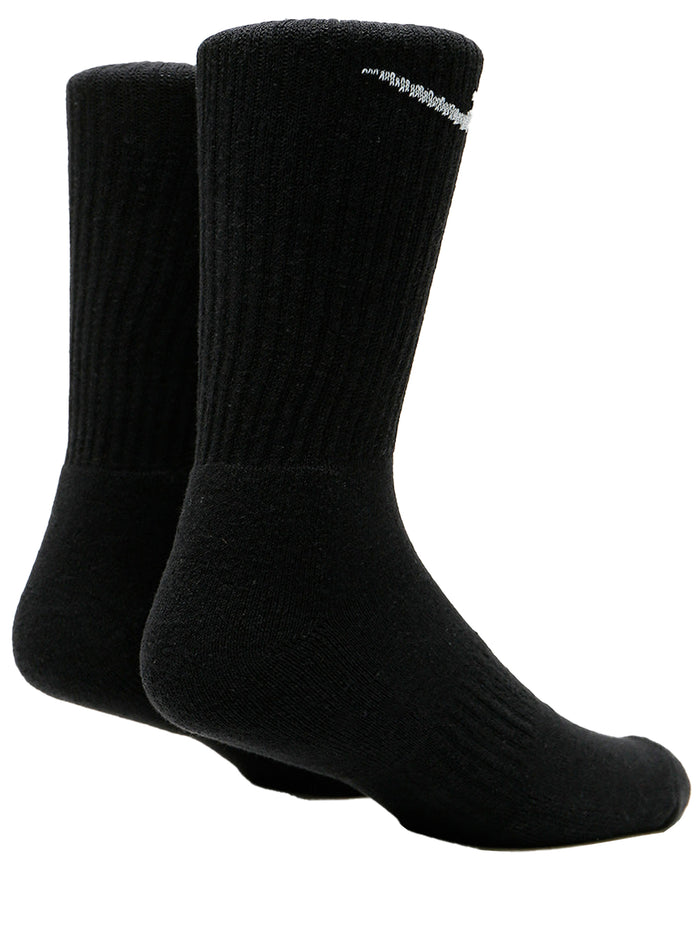 Nike Socks Sports Mens 3 Pairs Cotton Rich Designer Soft Crew Sock Size 8-14.5 RAWDENIM RAWDENIM
