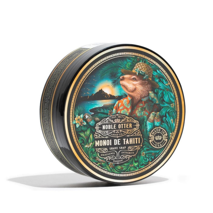 Noble Otter | Monoi de Tahiti Shave Soap